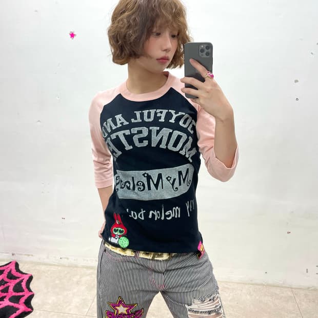  My Melody Jam Pink Long Sleeve