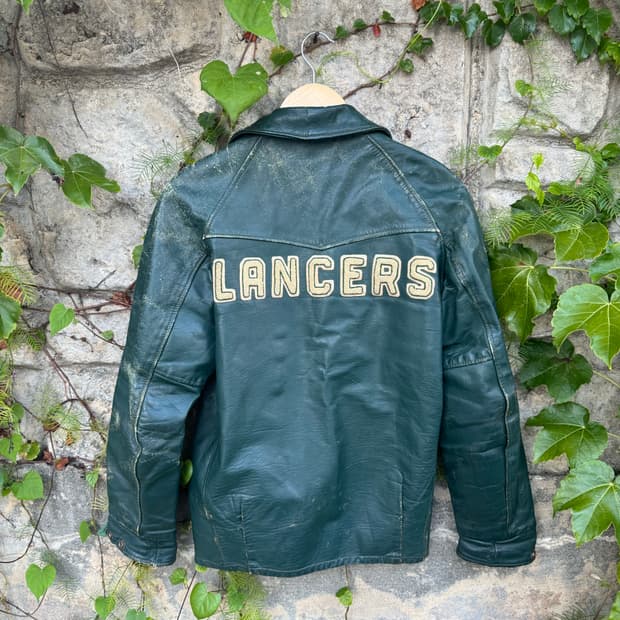 60s 영국 가죽 자켓 british leather jacket 영국군