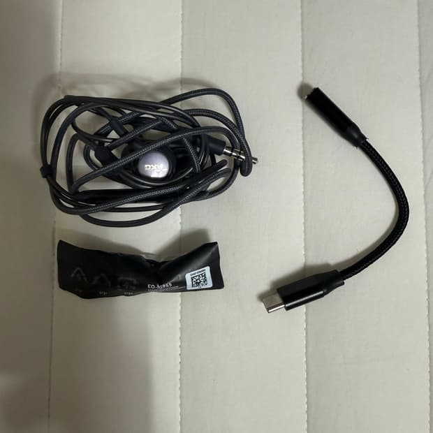 (벌크x)삼성 정품 AKG 이어폰 + C타입 to 3.5mm 이어폰 젠더