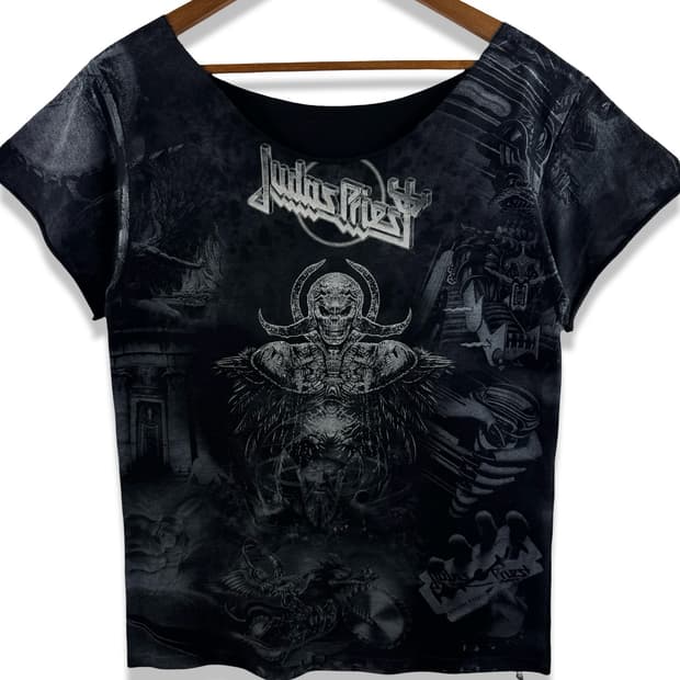 주다스프리스트 그래픽 티셔츠3000