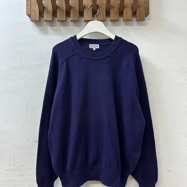 Paul Smith 폴스미스 런던 코튼 100% 라운드 니트