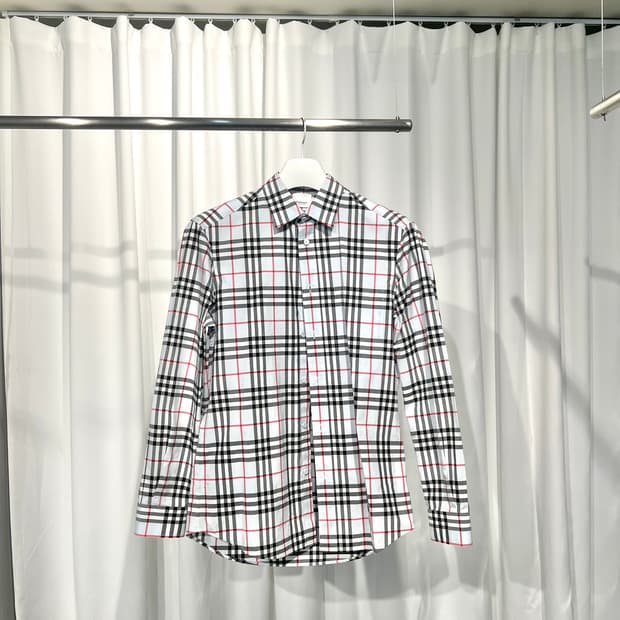 (S) 버버리 체크 셔츠