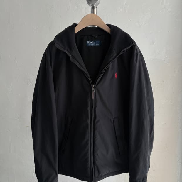 Polo 폴로 랄프로렌 블랙 봄버 자켓 