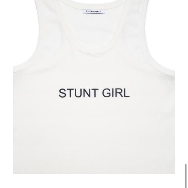플리즈미프로젝트 stunt girl 나시 오픈와이와이 프레잉 상품이미지1