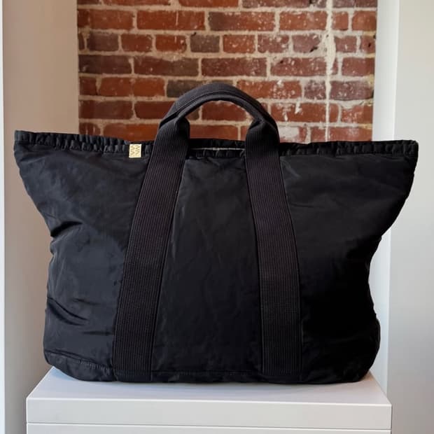 비즈빔 라임 토트 라지 블랙 visvim rime tote L