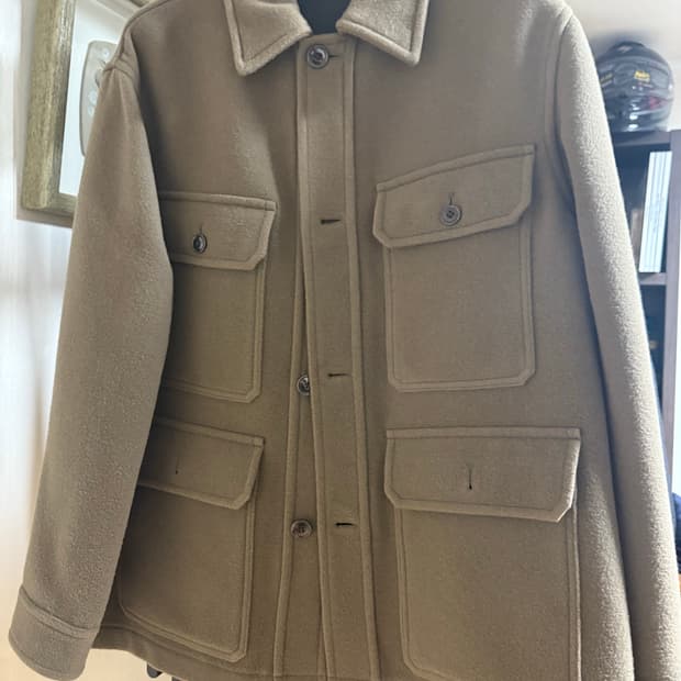 르메르 헌팅자켓 다크 스쿼럴 50사이즈