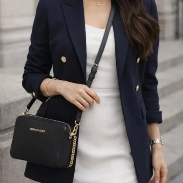 Michael Kors 마이클 코어스 제트셋 라지 크로스바디 블랙 새상품