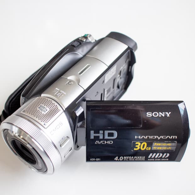 Sony HDR-SR1 / 빈티지 디지털 캠코더