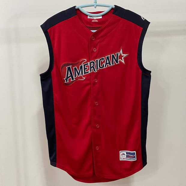 마제스틱 2019 MLB 올스타전 린도어 슬리브리스 져지