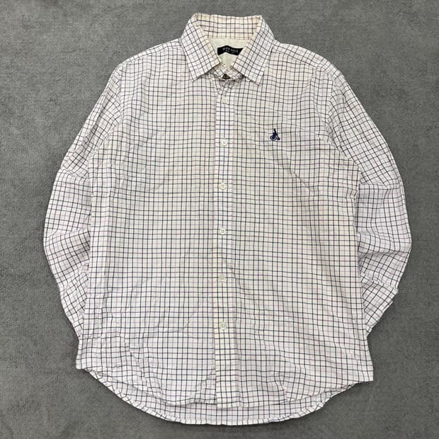 95 빈폴 체크 긴팔 셔츠