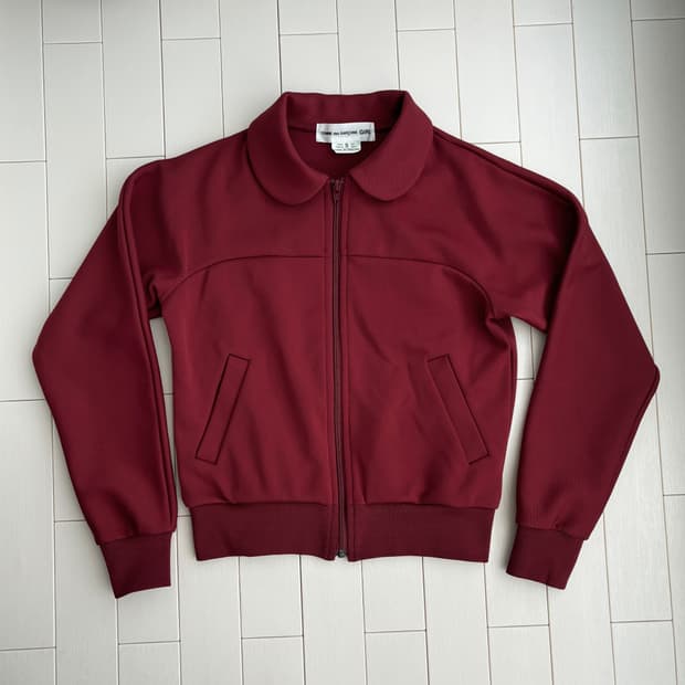 Comme des garcons girl jersey zip up