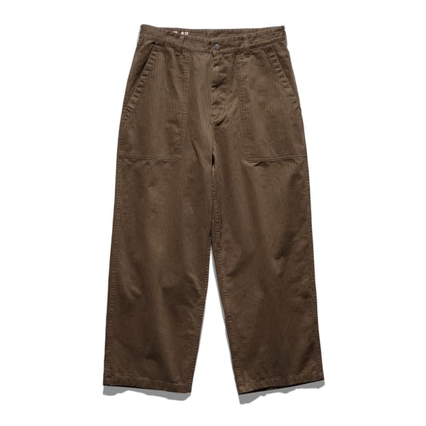 듀테로 베이커 팬츠 브라운