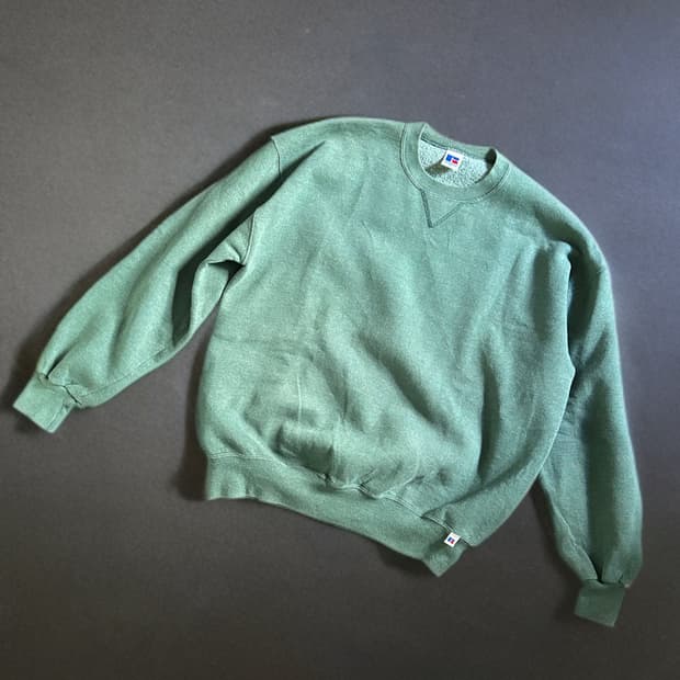 90s 러셀 블랭크 스웻셔츠 Made in USA