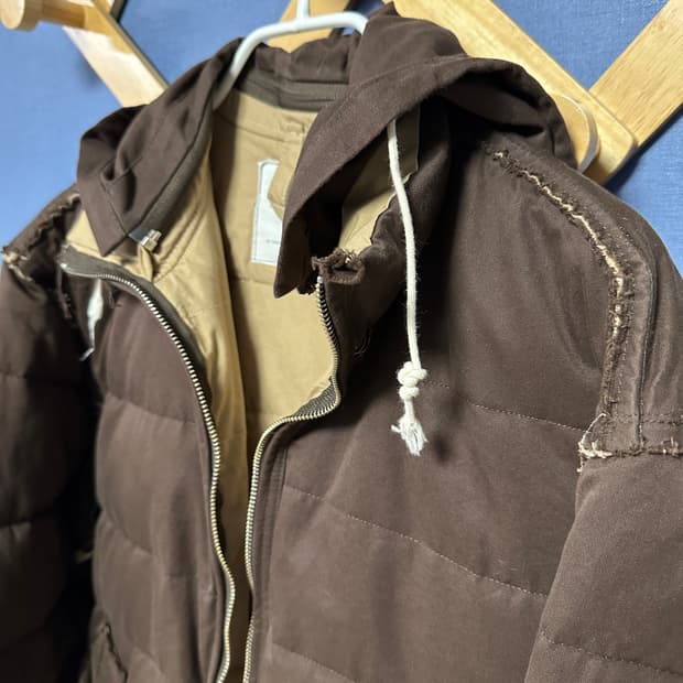 카미엘 포트젠스 패딩 M (002) / 90S puffer brown