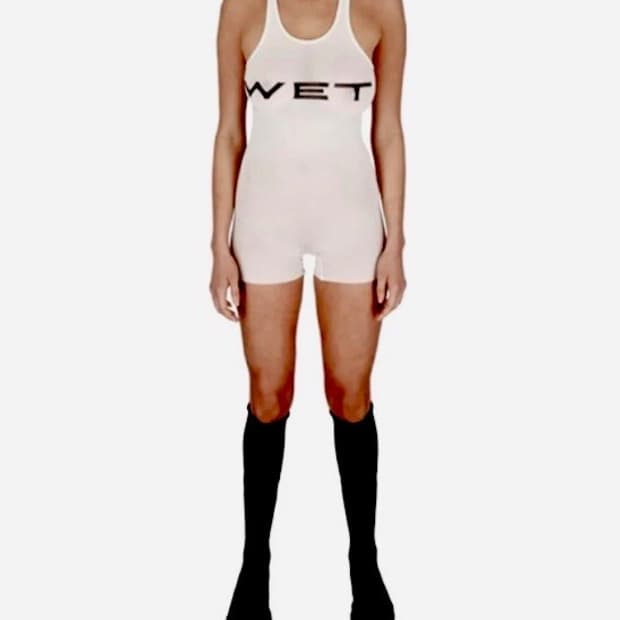 yzy wet romper