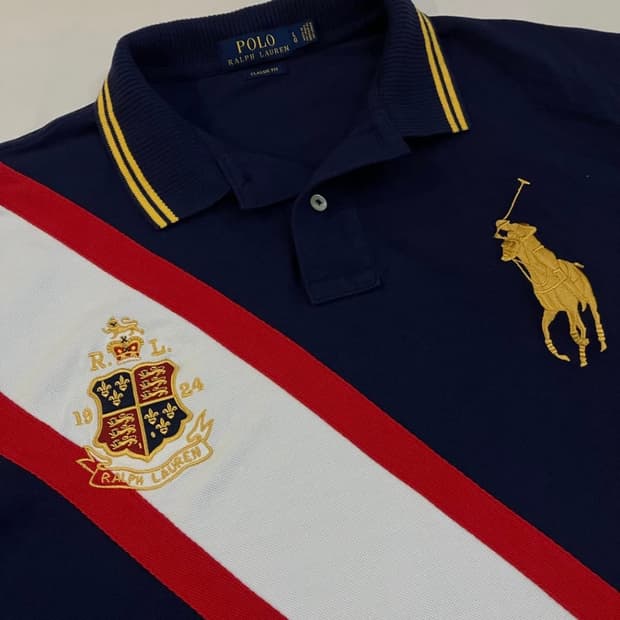 폴로 치프치프 네이비 빅포니 카라티