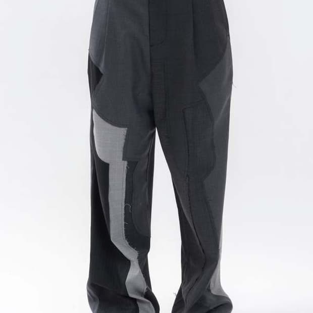 펑첸왕 패치워크 트라우저