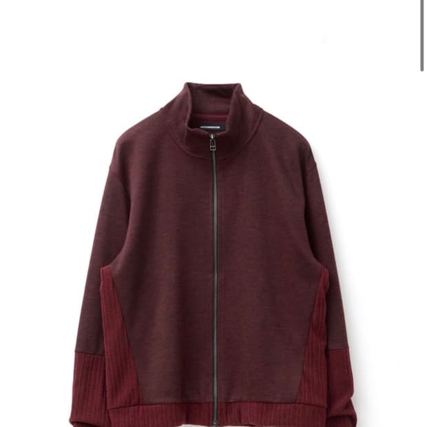 5사이즈) 해칭룸 더블 슬리브 트랙 가디건