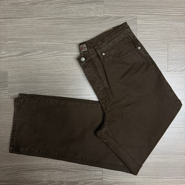 Stussy 스투시 클래식 워시드 캔버스 팬츠 34