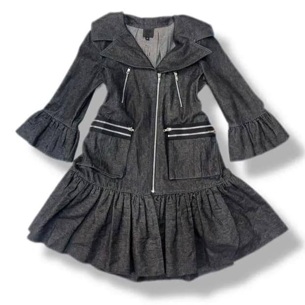 ANNA SUI 데님 원피스