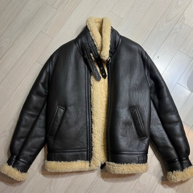 신흥사 (딤스킨) b-3 무스탕 xl (짙은갈색)