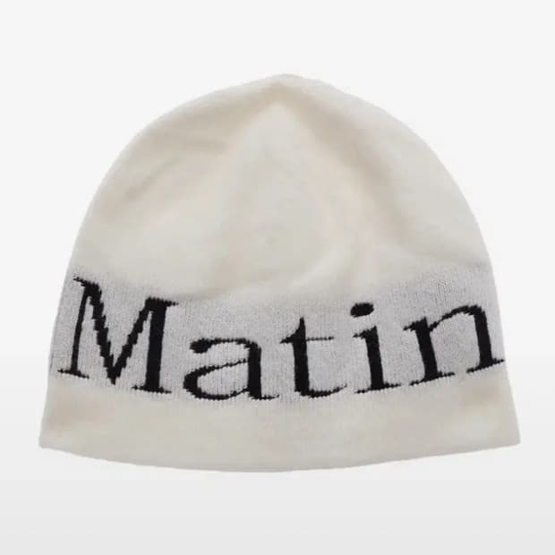 마뗑킴 비니 화이트 색상