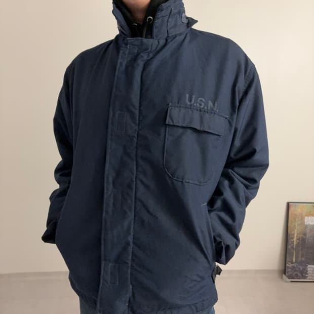 90s Military OG A2 Deck Jacket