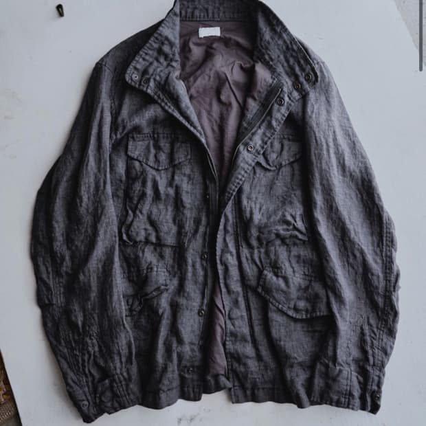 Monoprive (Textuerd Linen M-65 Jacket)