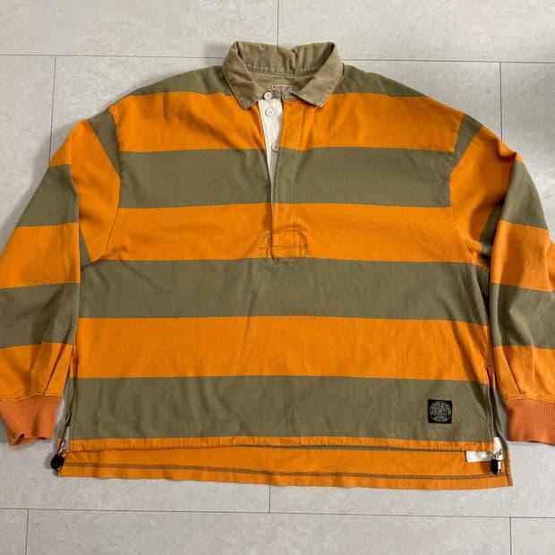 (3) 캐피탈 kapital 스트라이프 럭비티