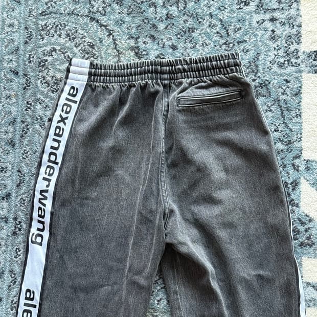 정품 알렉산더왕 데님 조거팬츠