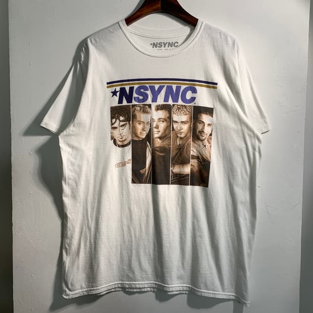 만원샵) NSYNC 빈티지 티셔츠 L C231