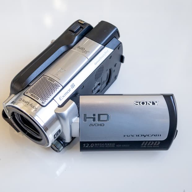 Sony HDR XR500V / 빈티지 디지털 캠코더