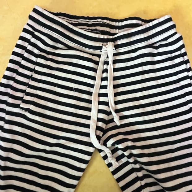 브랜디멜빌 스트라이프 부츠컷 팬츠