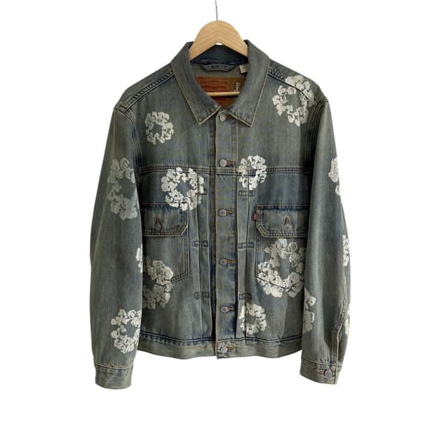 리바이스 X 데님티어스 Type-2 라이트 워시 데님자켓