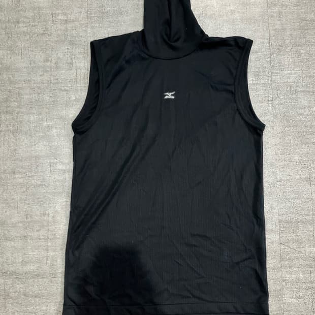 Mizuno 미즈노 중앙로고 폴라나시탑 슬리브리스