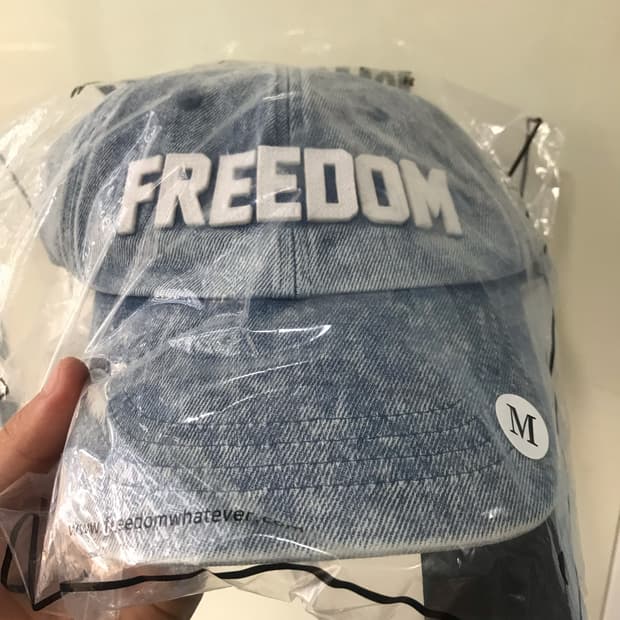프리덤(FREEDOM) 데님 볼캡