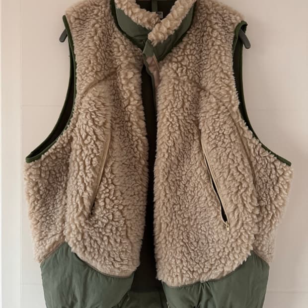 비헤비어 양털 후리스베스트 