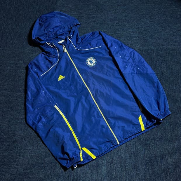 아디다스 첼시 바람막이 블루