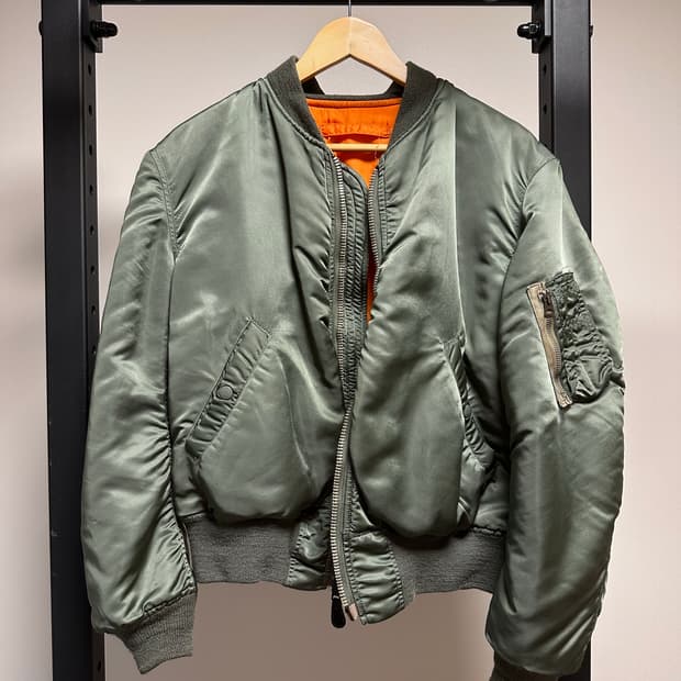 오리지널 ma-1 자켓 D타입 m사이즈