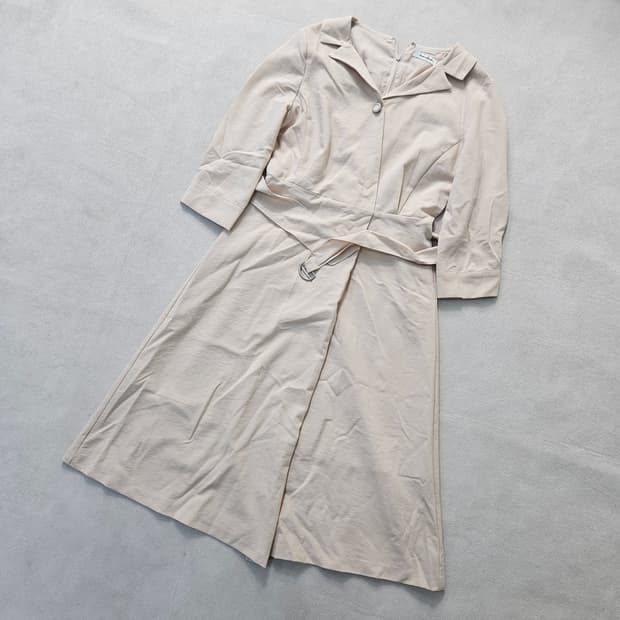 85-95 로엠 여성 벨트 셔츠 원피스 0403Y