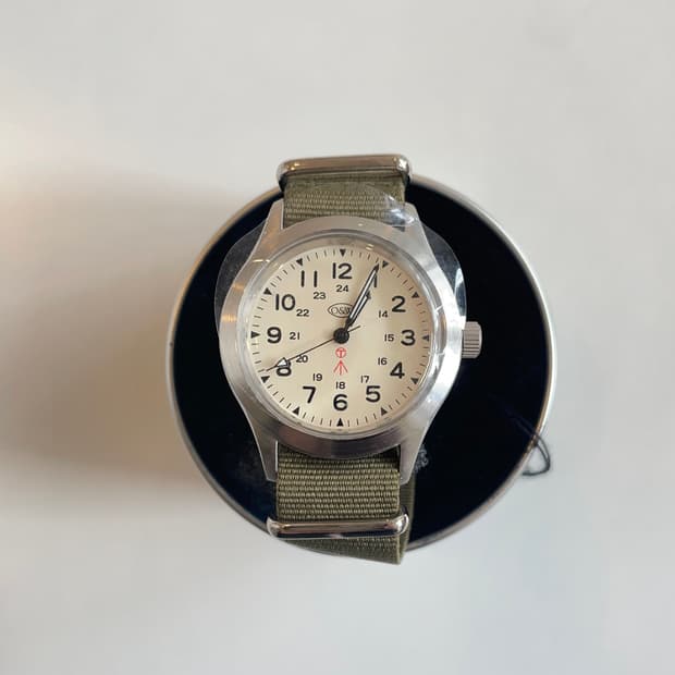 O&W Ollech & Wajs 쿼츠 시계 새상품