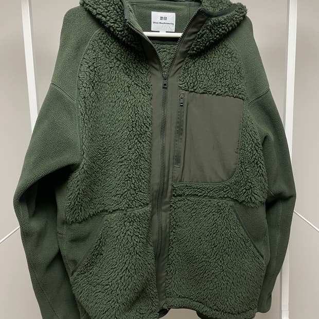 후리스풀집파카 Dark Green