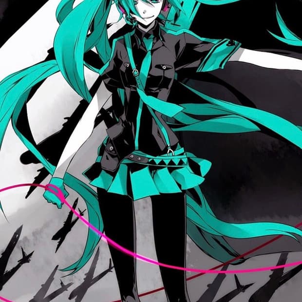 미쿠 코스프레 세트 