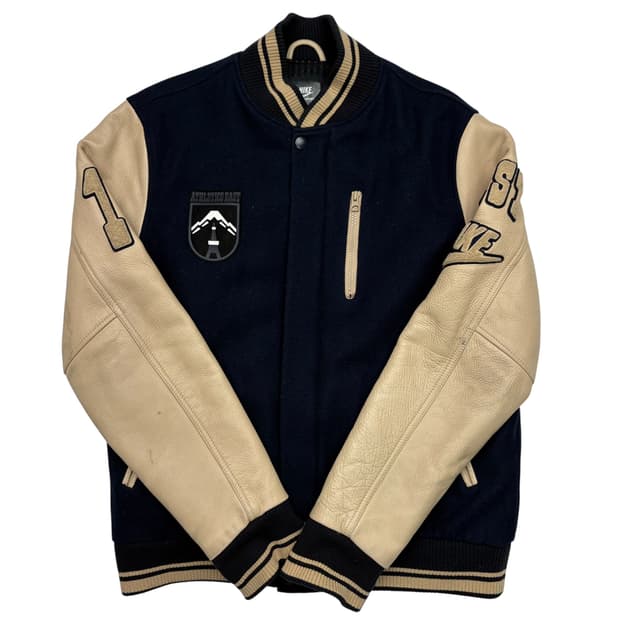 나이키 NSW 디스트로이어 레더 울 바시티 자켓 L