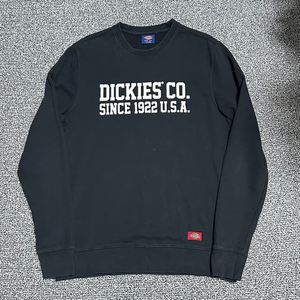 (XL) 디키즈 로고 맨투맨