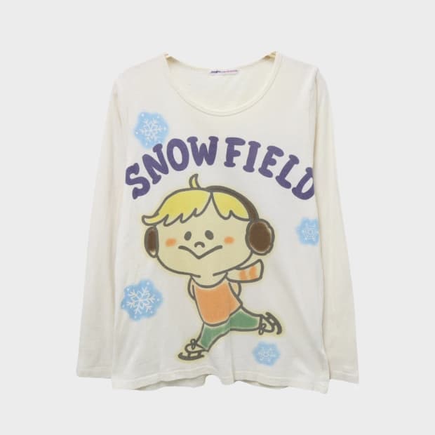 ROUGH NATURAL CHARM 긴팔 티셔츠 62273