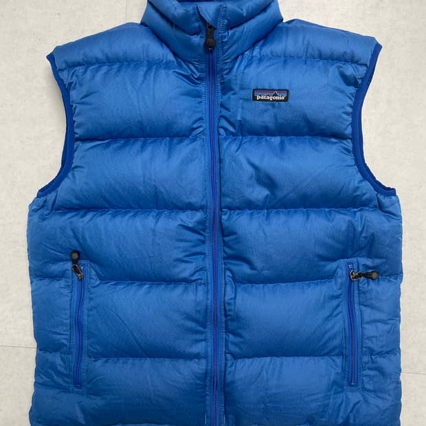[M] 파타고니아 빈티지 패커블 다운 베스트 블루