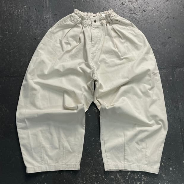 100 유니폼브릿지 와이드 팬츠 