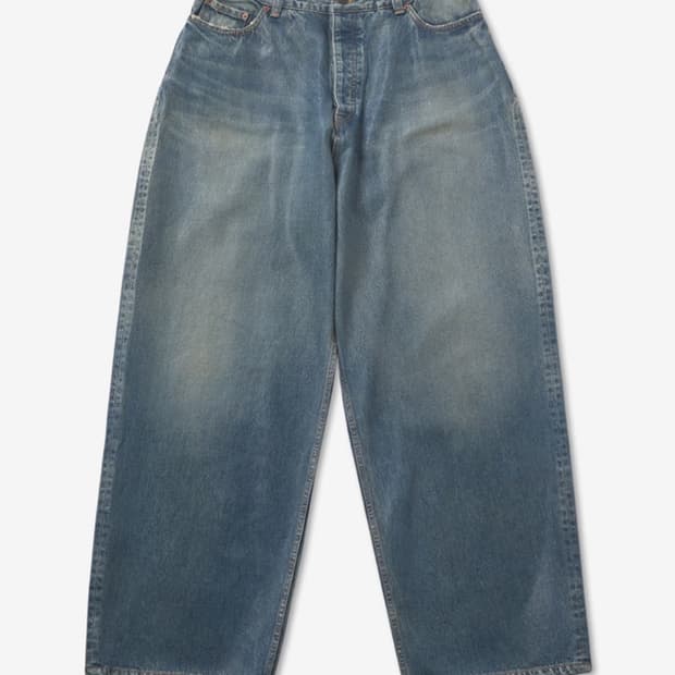 [XS] 발렌시아가 라지배기 코티드 데님