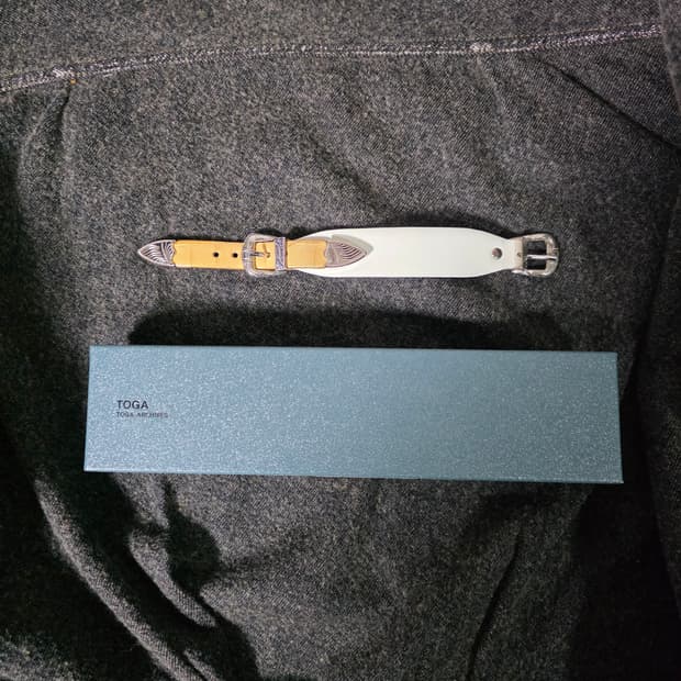 Toga weston double buckle bracelet